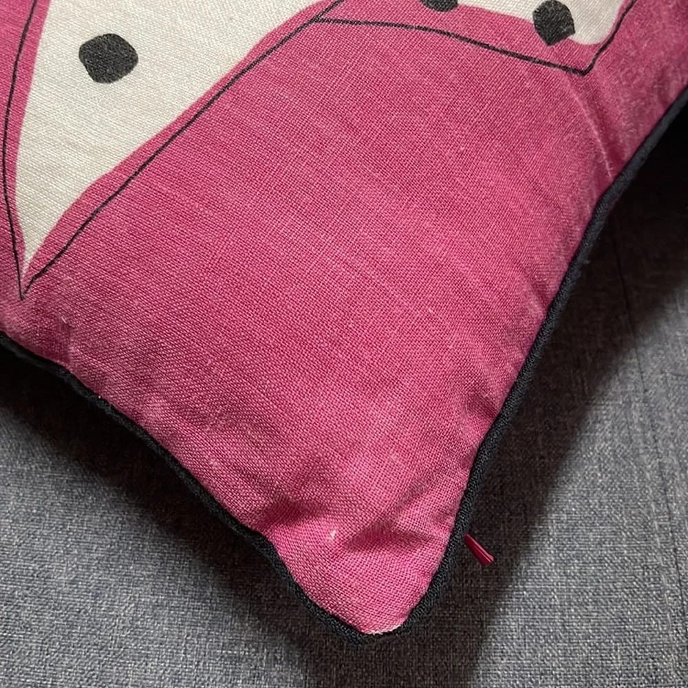 Anthropologie We Love Vera Freckled Fish Pillow